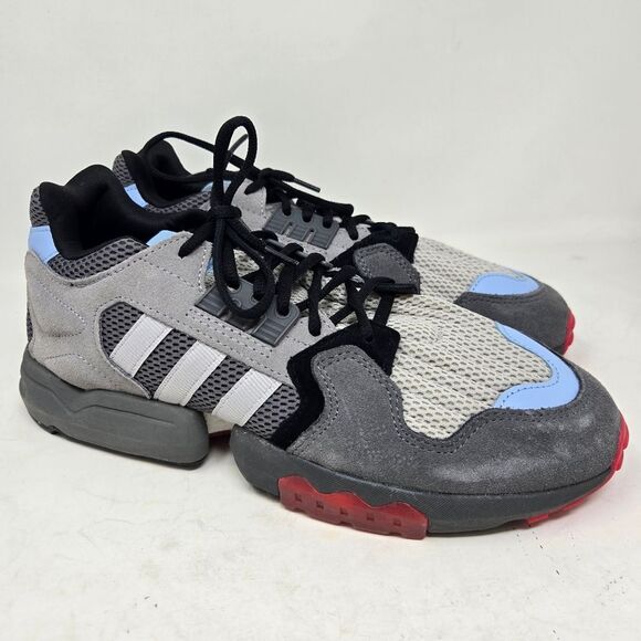 ADIDAS ZX Torsion X Ninja Men's Size 10.5 FW5957 Gray Blue Sneakers - Picture 2 of 15